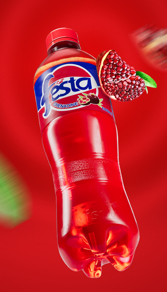 Top-rated grenadine flavored fizzy drink