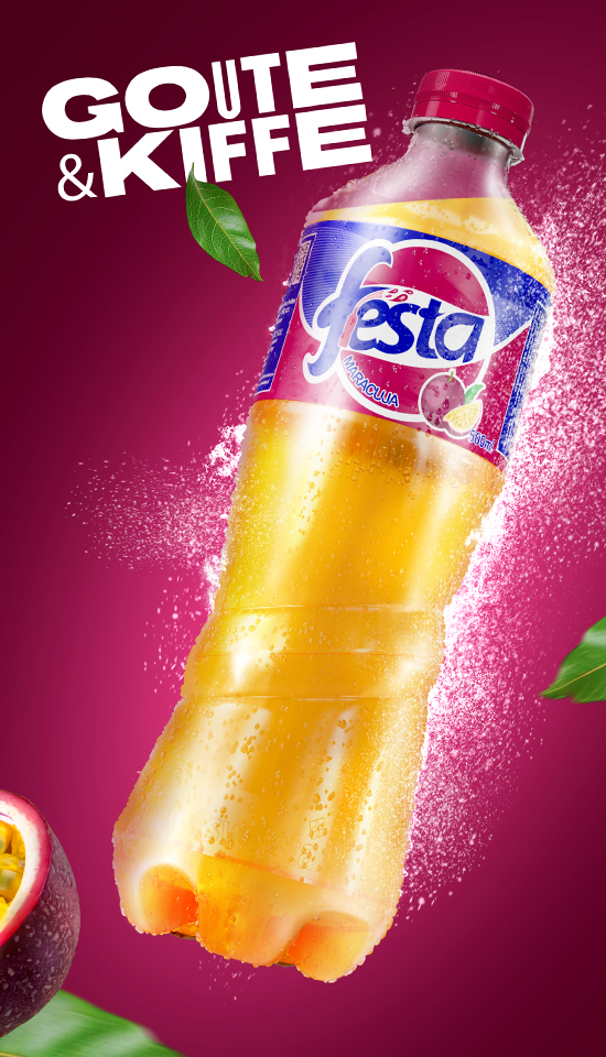 Boisson rafraîchissante au maracuja 500 ml format familial